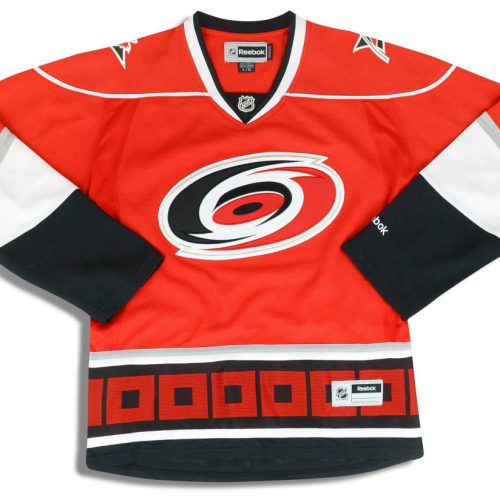 2008-13 CAROLINA HURRICANES REEBOK JERSEY (HOME) WOMENS (L)