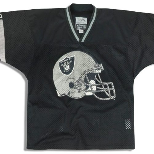 1991 LOS ANGELES RAIDERS #34 CAMPRI TEAMLINE JERSEY L