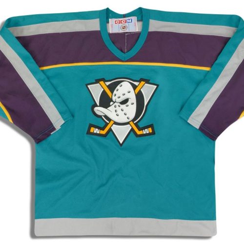 1997-99 ANAHEIM DUCKS CCM JERSEY (ALTERNATE) L