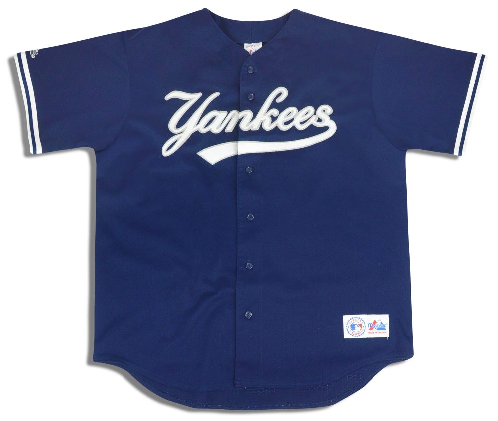 1990’s NEW YORK YANKEES JETER #2 MAJESTIC JERSEY (ALTERNATE) XXL 1 dsc 4585