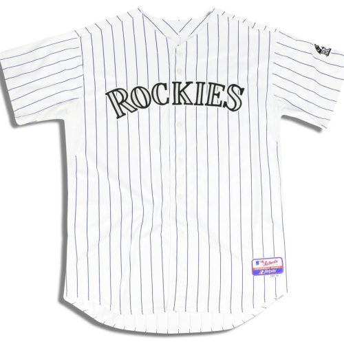 2009-12 COLORADO ROCKIES AUTHENTIC MAJESTIC JERSEY (HOME) XXL