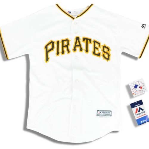 2018-19 PITTSBURGH PIRATES MAJESTIC COOL BASE JERSEY (HOME) Y - W/TAGS