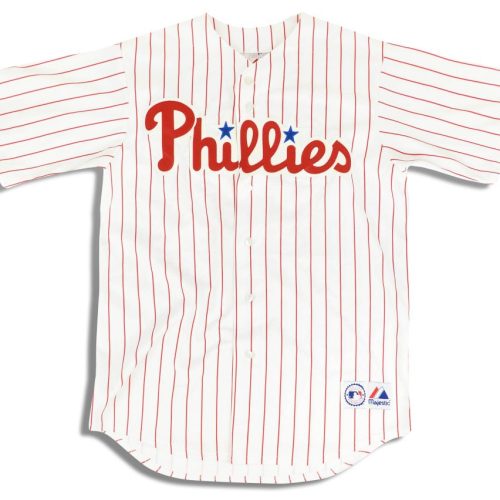 2004-05 PHILADELPHIA PHILLIES WAGNER #13 MAJESTIC JERSEY (HOME) L