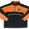 PHILADELPHIA FLYERS OLD TIME HOCKEY HALF-ZIP FLEECE M 5 dsc 5931