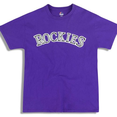 2014 COLORADO ROCKIES MAJESTIC TEE M