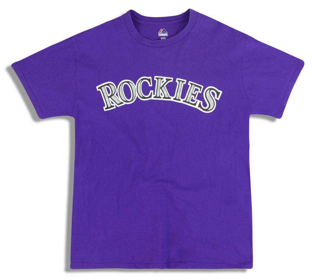 2014 COLORADO ROCKIES MAJESTIC TEE M 1 dsc 6563