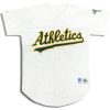 1995-96 OAKLAND ATHLETICS RUSSELL ATHLETIC DIAMOND COLLECTION JERSEY (HOME) L 2 dsc 6695