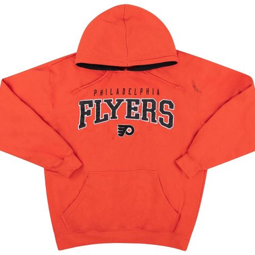 2000's PHILADELPHIA FLYERS NHL HOODED SWEAT TOP M