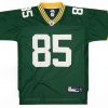 2007 GREEN BAY PACKERS JENNINGS #85 REEBOK ON FIELD JERSEY (HOME) L 5 game 7 session03738 1