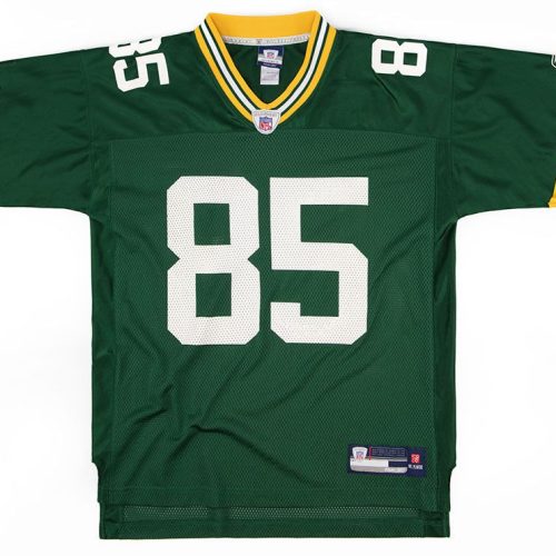 2007 GREEN BAY PACKERS JENNINGS #85 REEBOK ON FIELD JERSEY (HOME) L
