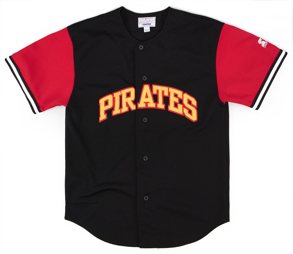 1990's PITTSBURGH PIRATES STARTER JERSEY M 1 game 7 session03766