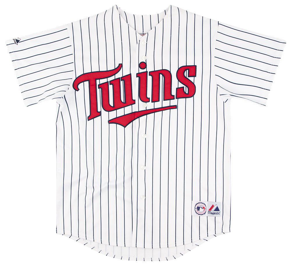 2005-08 MINNESOTA TWINS MAJESTIC JERSEY (HOME) Y 1 game 7 session03851 67c48c49 f4d8 46a5 83f1 4da18f304959