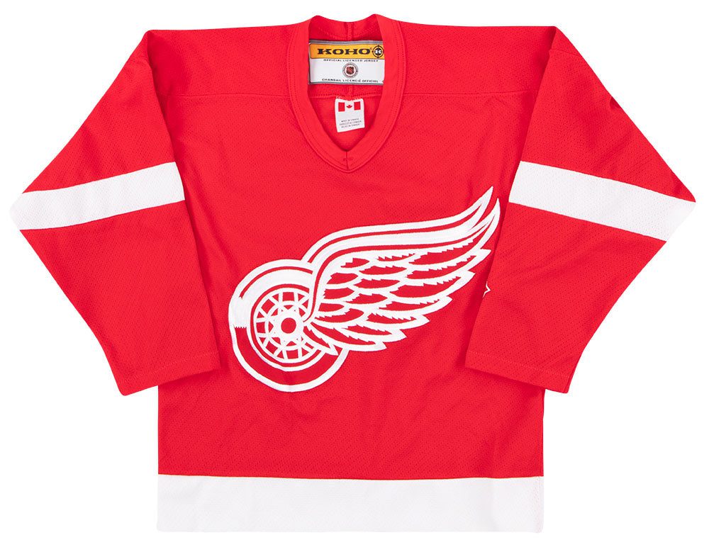 2000-04 DETROIT RED WINGS KOHO JERSEY (AWAY) Y 1 game 7 session03856