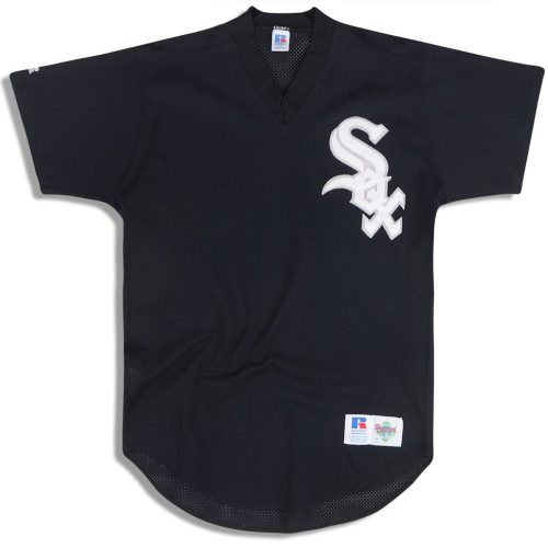 1990's CHICAGO WHITE SOX AUTHENTIC RUSSELL ATHLETIC BATTING PRACTICE JERSEY L