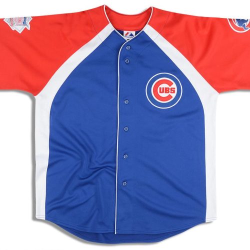 2004-10 CHICAGO CUBS LEE #25 MAJESTIC JERSEY (ALTERNATE) XL