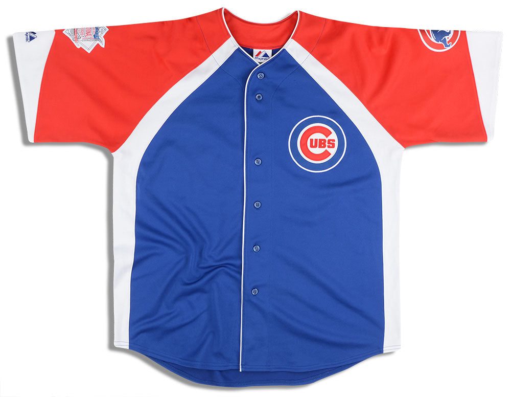 2004-10 CHICAGO CUBS LEE #25 MAJESTIC JERSEY (ALTERNATE) XL 1 hyde0166