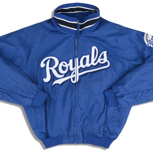 2000's KANSAS CITY ROYALS MAJESTIC JACKET L