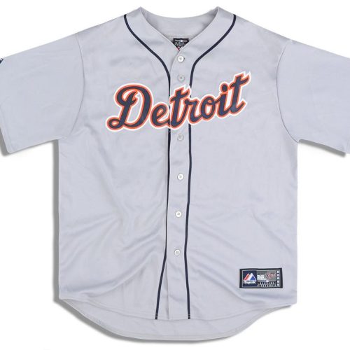 2012-13 DETROIT TIGERS FIELDER #28 MAJESTIC JERSEY (AWAY) L
