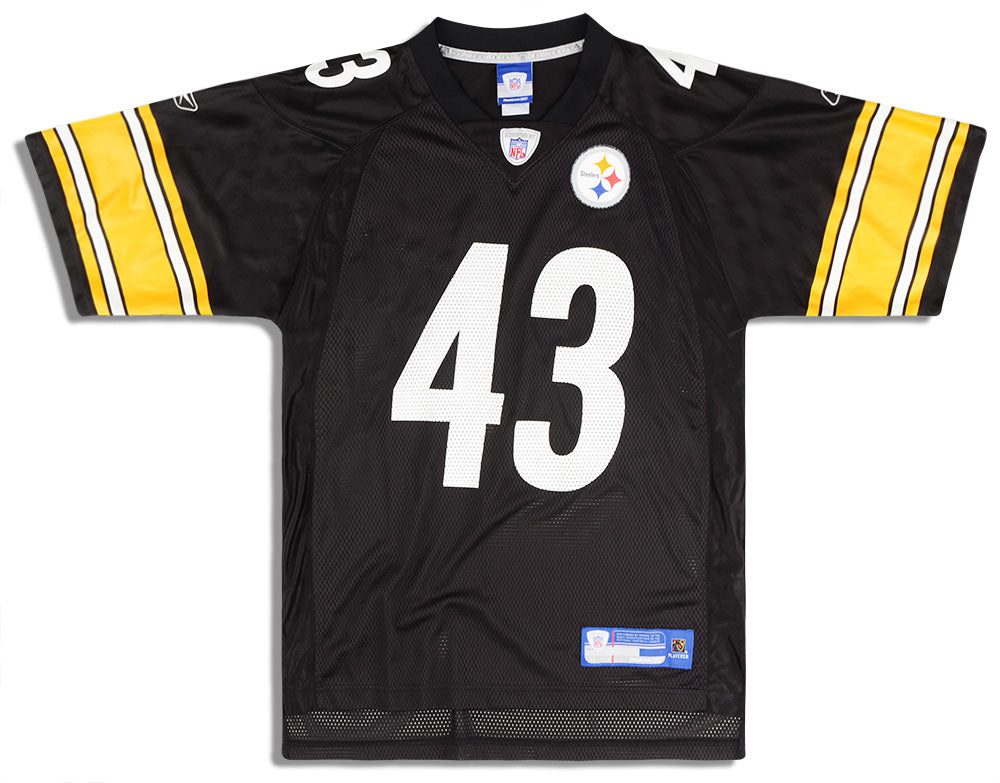 2005-06 PITTSBURGH STEELERS POLAMALU #43 REEBOK ON FIELD JERSEY (HOME) XXL 1 hyde0845 1 2 d1e3e989 3e33 49bd b1f3 8ad5dab9f24d
