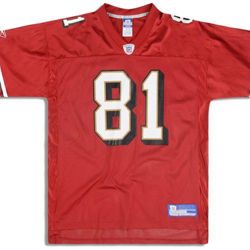 2002-03 SAN FRANCISCO 49ERS OWENS #81 REEBOK ON FIELD JERSEY (HOME) XL