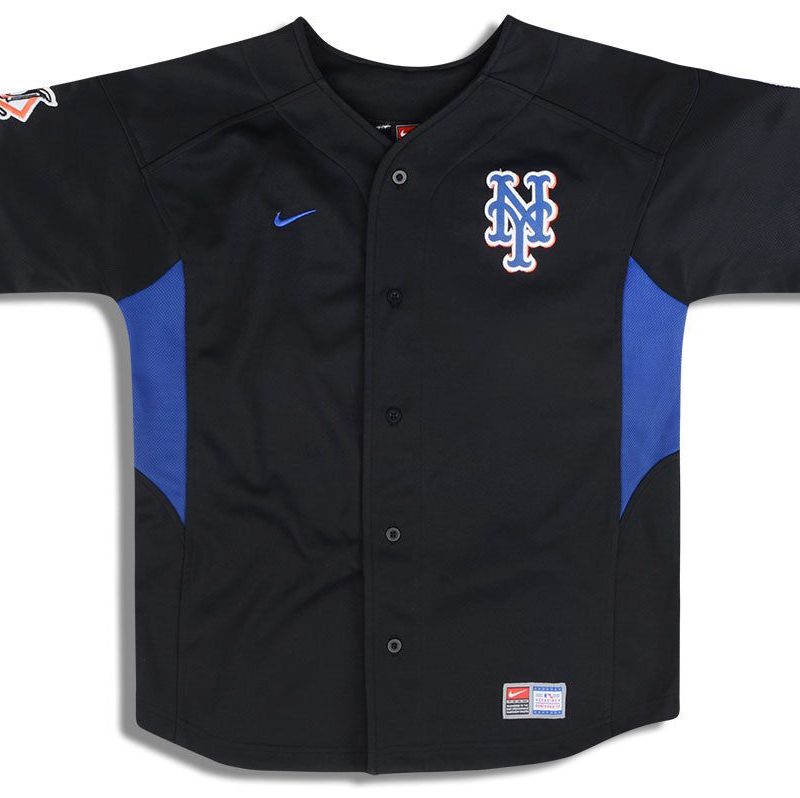 2000-05 NEW YORK METS PIAZZA #31 NIKE JERSEY (ALTERNATE) Y