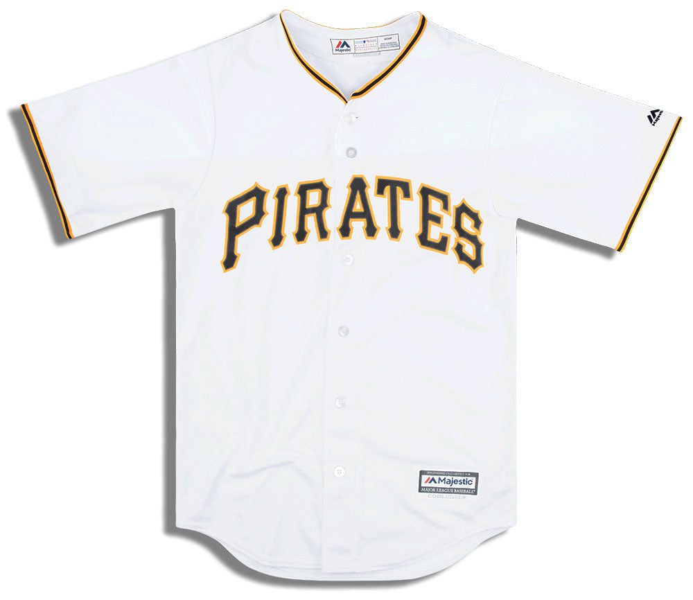 2015-18 PITTSBURGH PIRATES MAJESTIC COOL BASE JERSEY (HOME) S 1 jaspergroupshots 28 09 2020 la 442