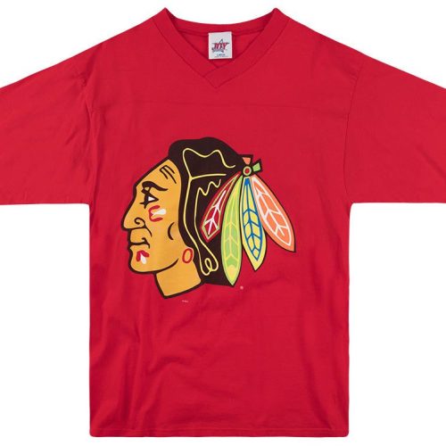 1990's CHICAGO BLACKHAWKS AMONTE #10 JOY ATHLETIC TEE L