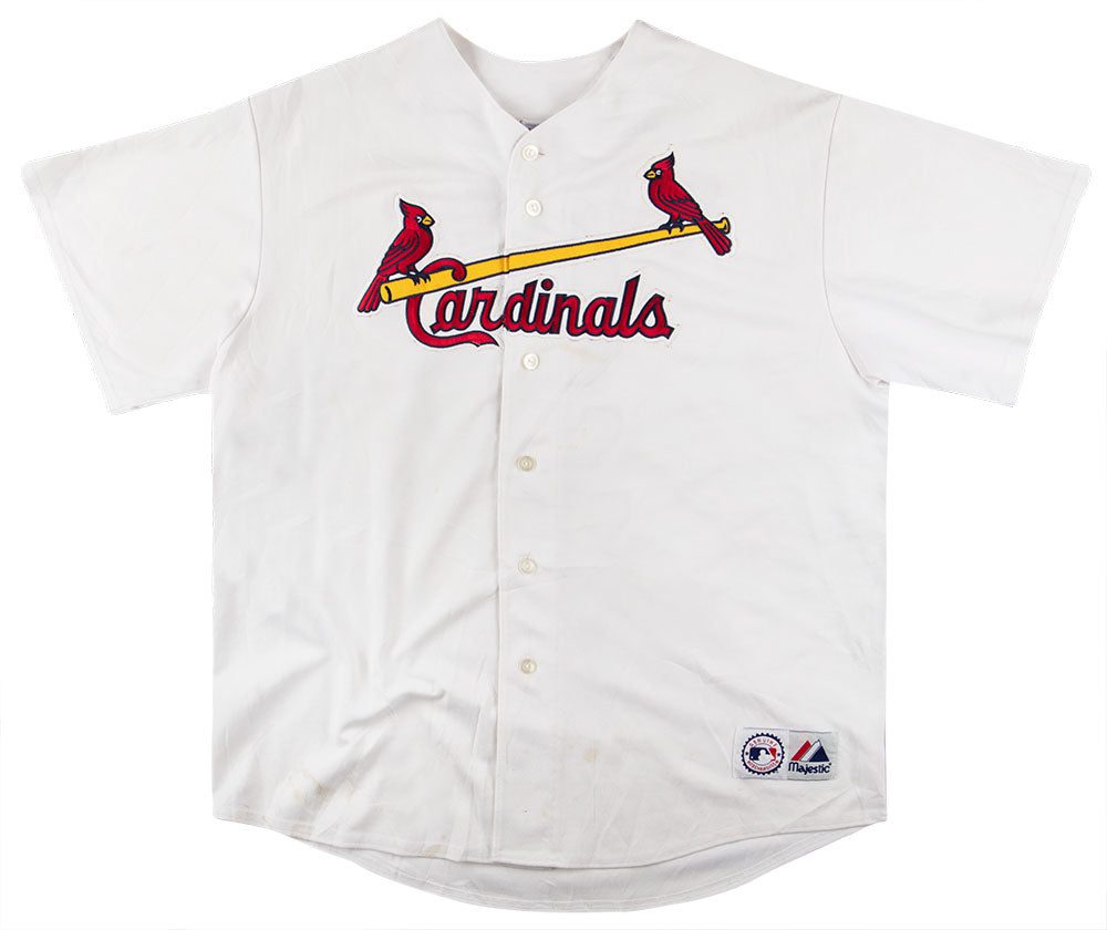 2003-08 ST. LOUIS CARDINALS PUJOLS #5 MAJESTIC JERSEY (HOME) XXL 1 jed boots social and rucksack 04679