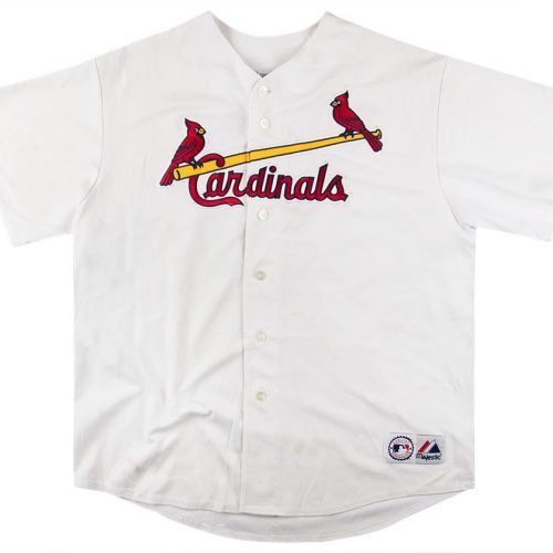 2003-08 ST. LOUIS CARDINALS PUJOLS #5 MAJESTIC JERSEY (HOME) Y