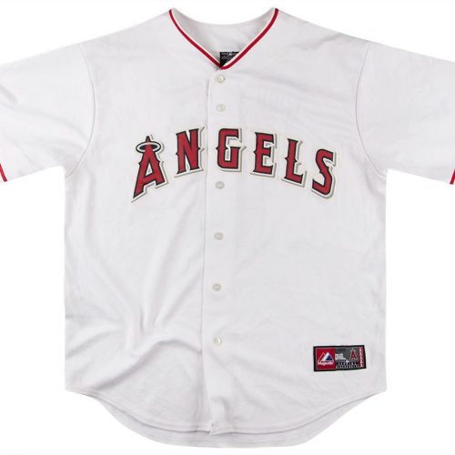 2009-15 LA ANGELS MAJESTIC JERSEY (HOME) L