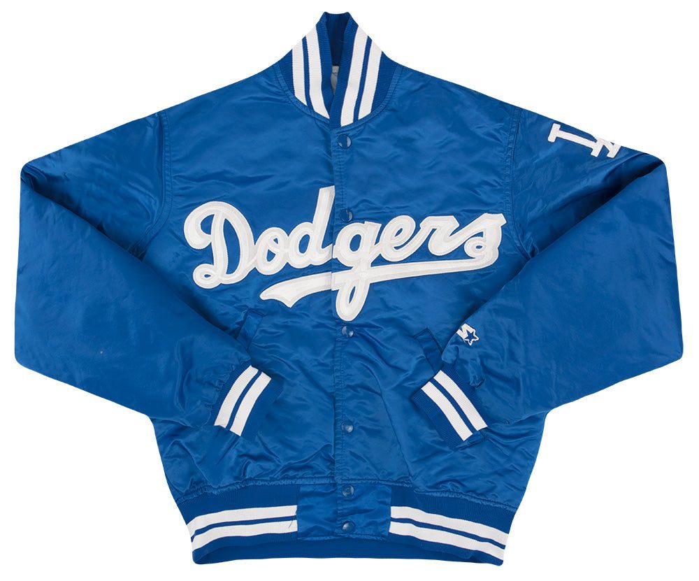 1990's LA DODGERS STARTER SATIN VARSITY JACKET S 1 jed mw03060
