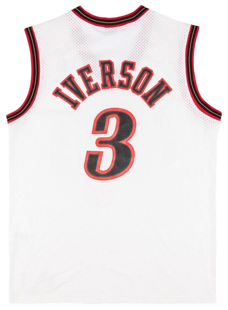 2000-04 PHILADELPHIA 76ERS IVERSON #3 NIKE SWINGMAN JERSEY (HOME) L 2 jess00744 1 1 bbb0a472 0eac 46f8 98c3 f3bf6a5cda55