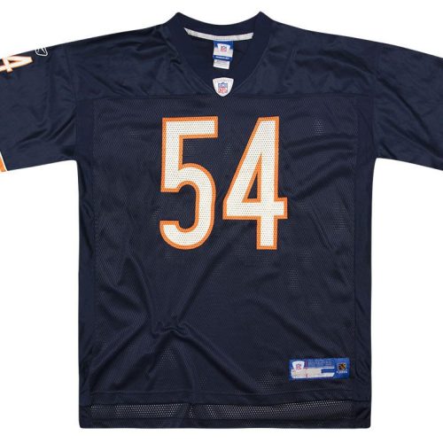 2005-06 CHICAGO BEARS URLACHER #54 REEBOK ON FIELD JERSEY (HOME) XL