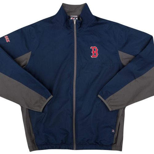 2012 BOSTON RED SOX MAJESTIC WINDBREAKER JACKET XL