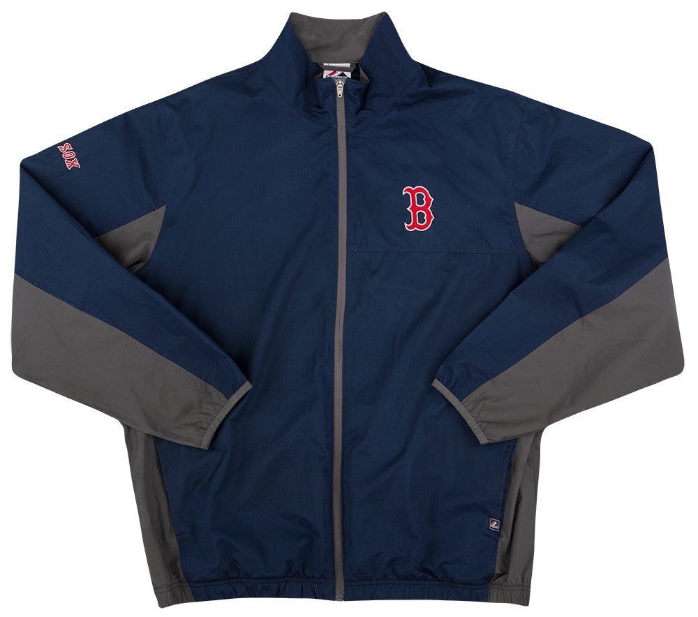 2012 BOSTON RED SOX MAJESTIC WINDBREAKER JACKET XL 1 jess03164