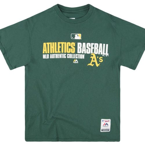 2010's OAKLAND ATHLETICS MAJESTIC TEE L