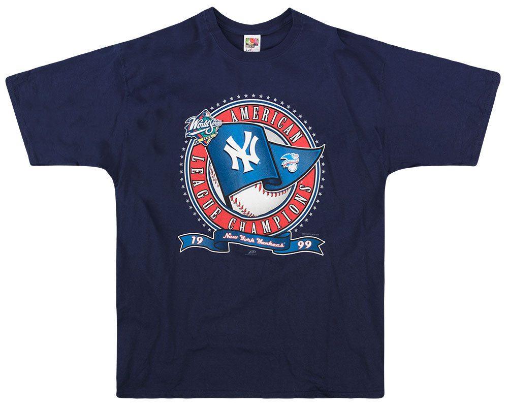 1999 NEW YORK YANKEES WORLD SERIES GRAPHIC TEE XL 1 jess04109