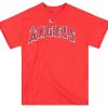 2015 LA ANGELS TROUT #27 MAJESTIC TEE M 5 jess04144