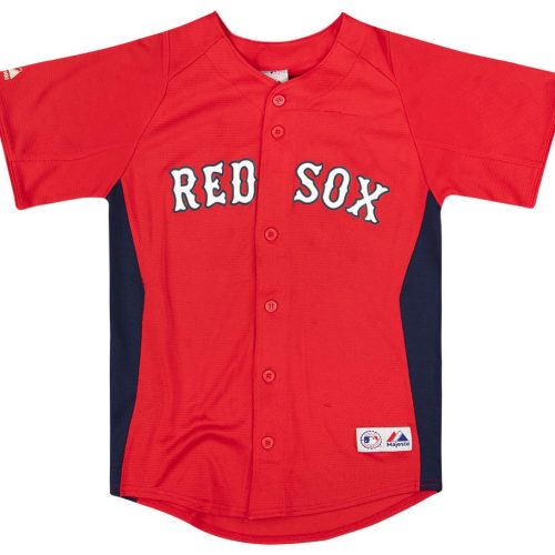 2006-09 BOSTON RED SOX PEDROIA #15 MAJESTIC REPLICA JERSEY (ALTERNATE) Y