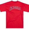 2005-10 LA ANGELS SHIELDS #62 MAJESTIC TEE XL 5 jess05873