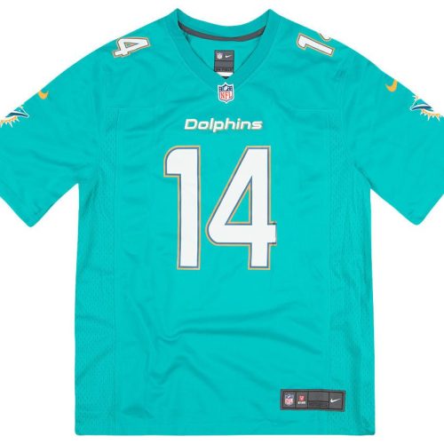 2014-17 MIAMI DOLPHINS LANDRY #14 NIKE GAME JERSEY (HOME) Y