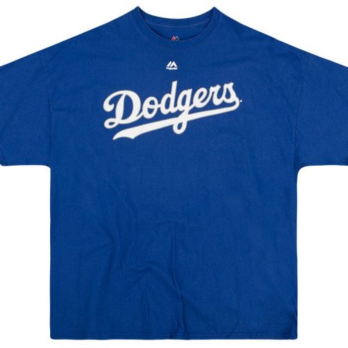 2016 LA DODGERS KERSHAW #22 MAJESTIC GRAPHIC TEE XXL