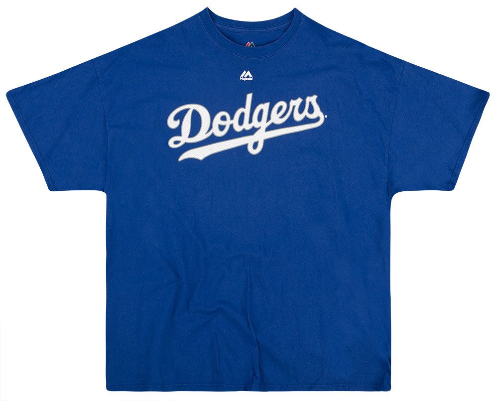 2016 LA DODGERS KERSHAW #22 MAJESTIC GRAPHIC TEE XXL 1 jess06478