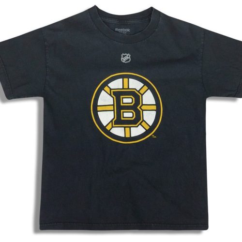 2008-15 BOSTON BRUINS RASK #40 REEBOK GRAPHIC TEE Y