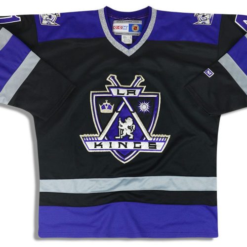2001-02 LA KINGS ALLISON #41 CCM JERSEY (AWAY) M