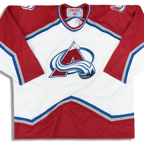 1996-98 COLORADO AVALANCHE CCM JERSEY (HOME) XXL