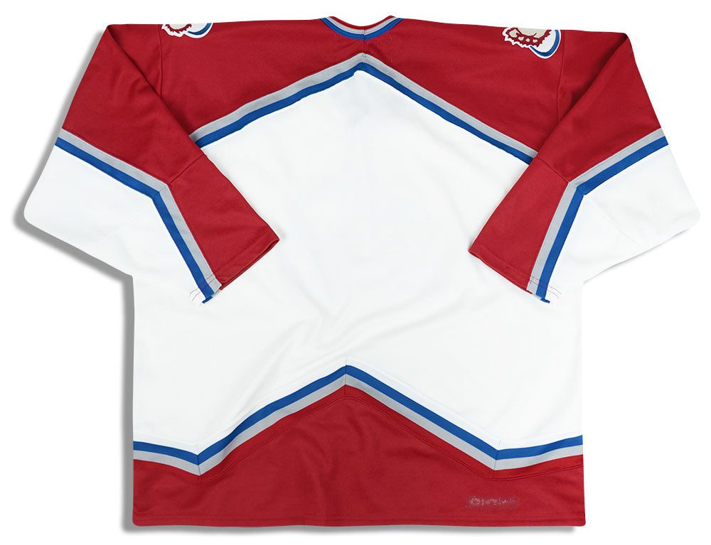 1996-98 COLORADO AVALANCHE CCM JERSEY (HOME) XXL 2 jlh 1369