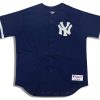 2005-08 NEW YORK YANKEES AUTHENTIC MAJESTIC PRACTICE JERSEY L 5 jlh 1569 1