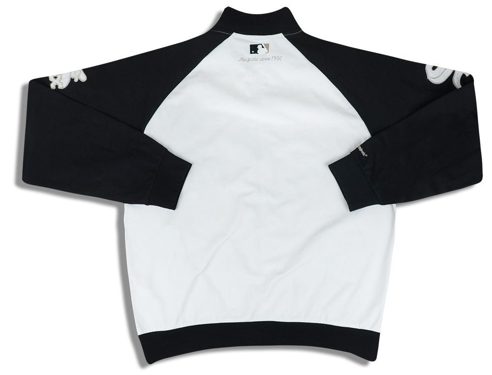 2000's CHICAGO WHITE SOX MAJESTIC COOPERSTOWN TRACK JACKET XL 2 jlh 1731