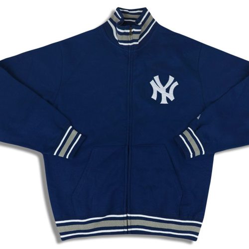 2010 NEW YORK YANKEES MAJESTIC FULL-ZIP SWEAT TOP M